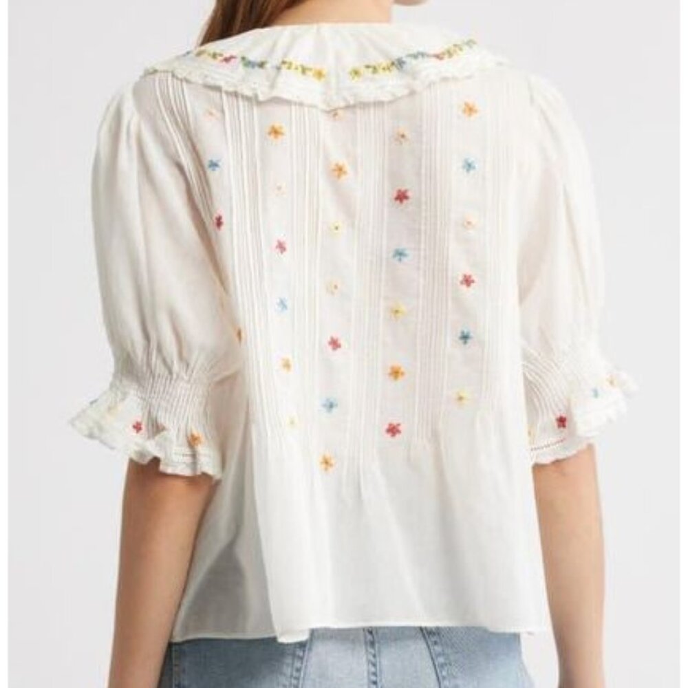 Doen Hettie Top - Sea Salt - Picture 4 of 12